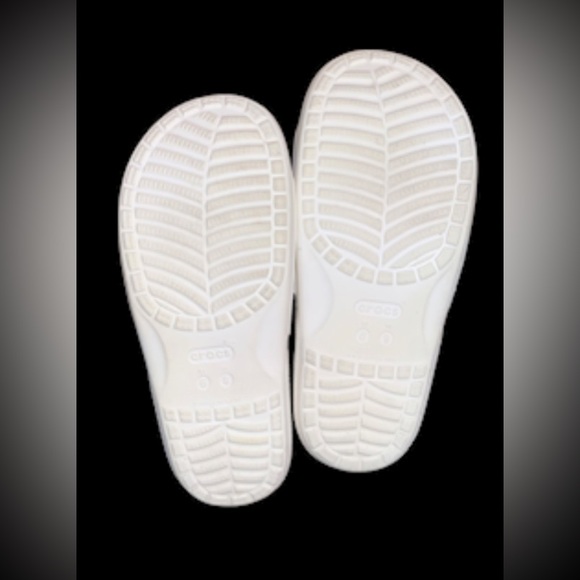 CROCS Ionic Comfort White slides unisex women’s sandals size 8 men’s size 6 - Picture 8 of 13